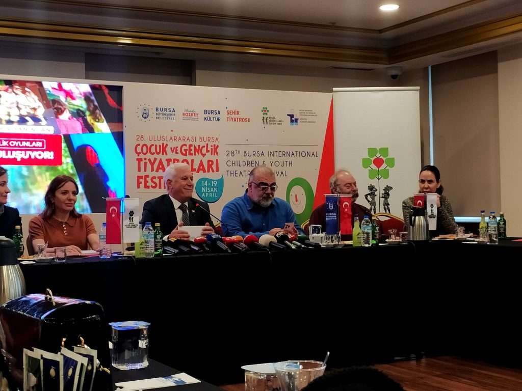 Uluslararası Bursa Çocuk ve Gençlik Tiyatroları Festivali’nin tanıtım lansmanı gerçekleştirildi